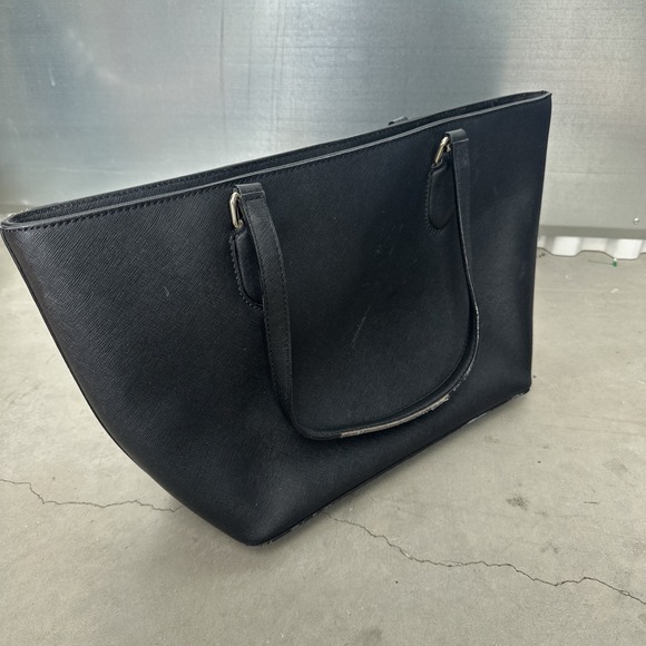 Kate Spade Black Shoulder Bag Purse Tote Classic - Picture 5 of 8